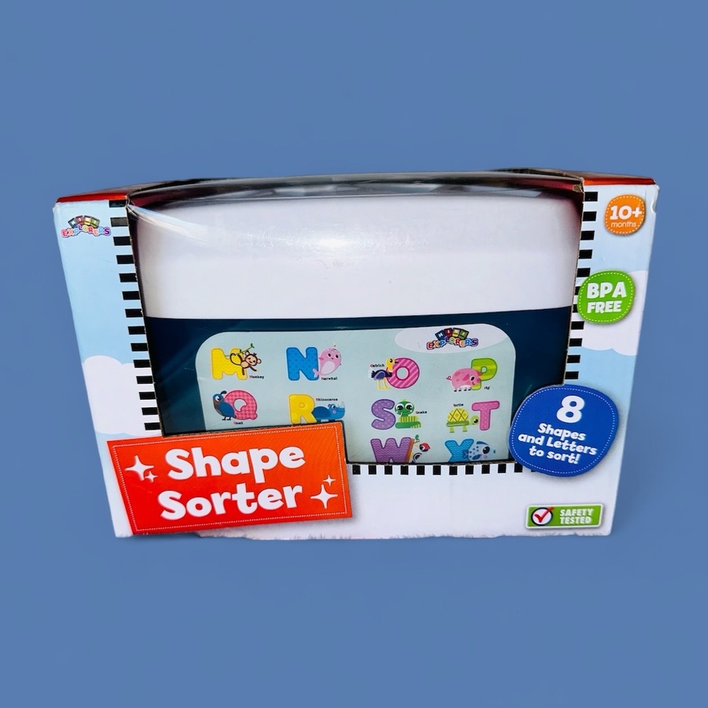 New 8pc shape sorter baby toy